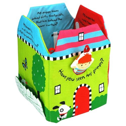 【美國K's Kids 益智玩具】 寶寶的秘密基地 立體魔法球屋 / 立體火車站 / 幼兒布書組