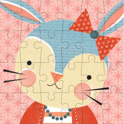 美國 Petitcollage 益智玩具 小拼圖