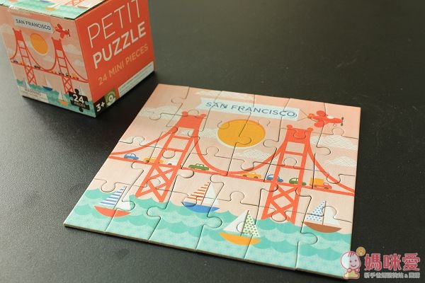 美國 Petitcollage 益智玩具 小拼圖