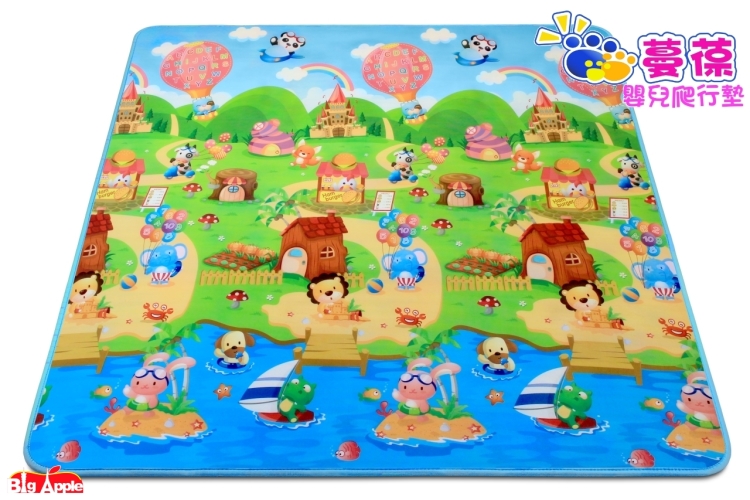 【免運】蔓葆》可愛實用拼接樂扣墊 / 2cm特厚嬰兒爬行墊