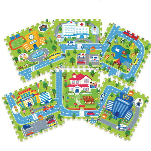 【免運】蔓葆》可愛實用拼接樂扣墊 / 2cm特厚嬰兒爬行墊