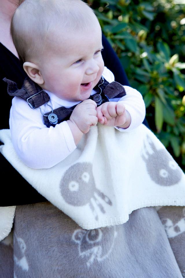 【瑞典Fabulous goose】北歐風100%純棉 / 有機棉 輕暖刷毛毯