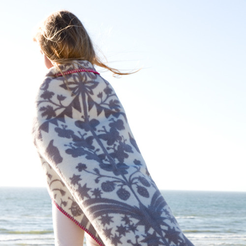 【瑞典Fabulous goose】北歐風100%純棉 / 有機棉 輕暖刷毛毯