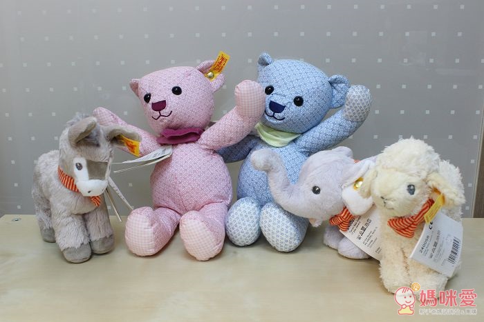 【德國Steiff】金耳扣安撫布偶 /【mamas&papas】夢幻碎花小木馬