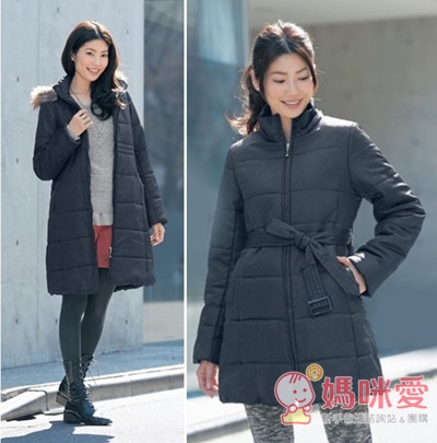 日本設計 孕媽咪 / 背巾媽咪 / 時尚媽咪「3WAY擴充式」保暖防風外套