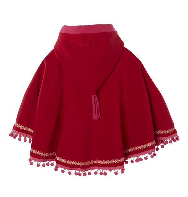 【預購至12/9】《美國純手工 Peri斗篷》化身冬日小精靈