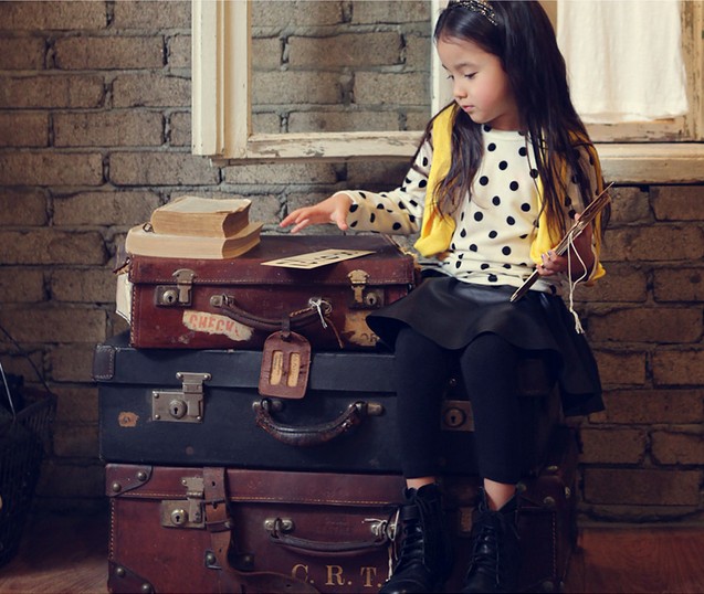 【換季回饋現折50元起】《韓國 jkids》個性上衣、罩衫 / 皮草外套 / 假兩件內搭褲