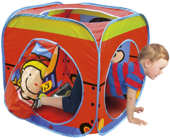 【美國K's Kids 益智玩具】 寶寶的秘密基地 立體魔法球屋 / 立體火車站 / 幼兒布書組