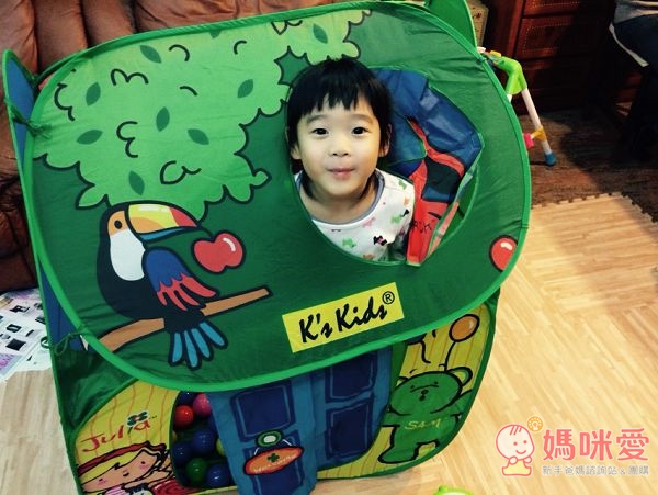 【美國K's Kids 益智玩具】 寶寶的秘密基地 立體魔法球屋 / 立體火車站 / 幼兒布書組