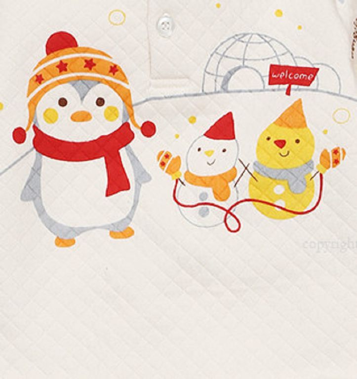 【換季回饋現折50元】《韓國with organic》冬厚有機棉家居服(適1~7歲)