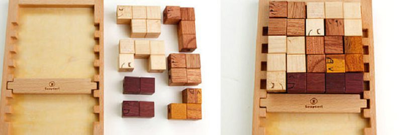 100%天然原木【韓國 Soopsori積木玩具】 磁性積木 / 車車積木 / 動物積木