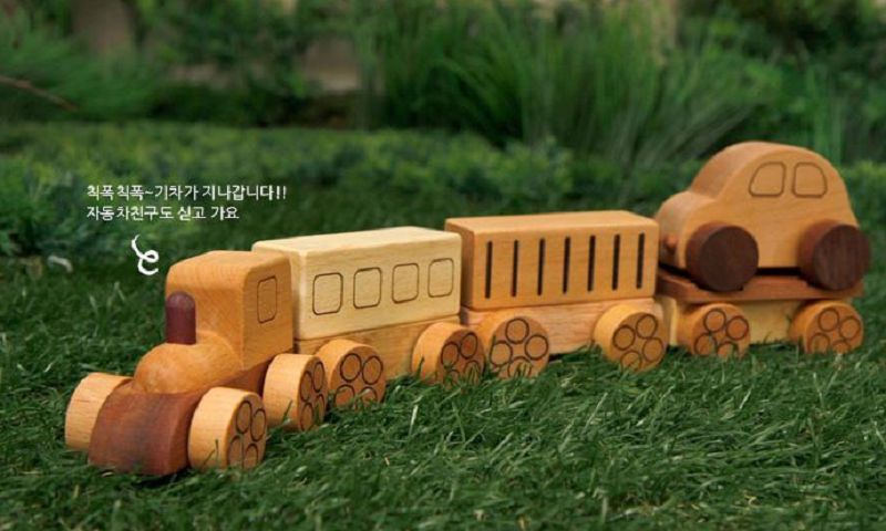 100%天然原木【韓國 Soopsori積木玩具】 磁性積木 / 車車積木 / 動物積木