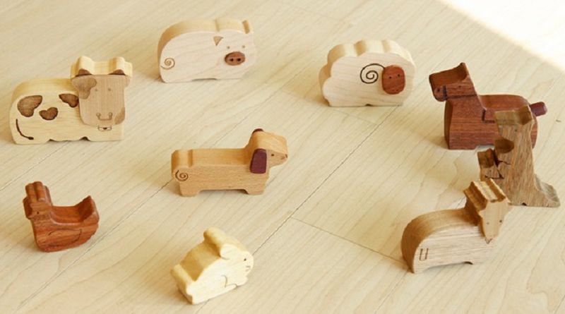 100%天然原木【韓國 Soopsori積木玩具】 磁性積木 / 車車積木 / 動物積木