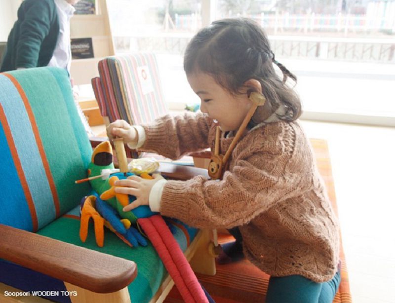 100%天然原木【韓國 Soopsori積木玩具】 磁性積木 / 車車積木 / 動物積木