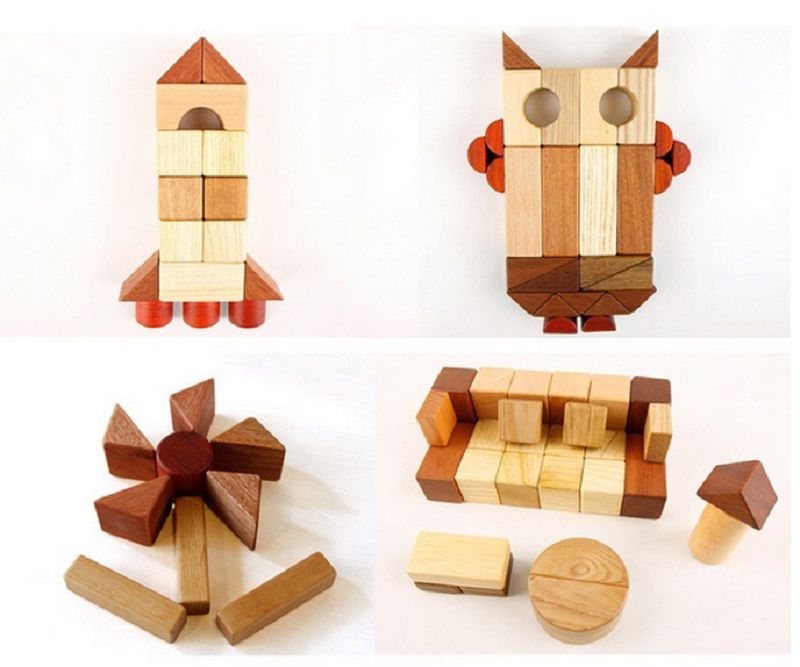 100%天然原木【韓國 Soopsori積木玩具】 磁性積木 / 車車積木 / 動物積木