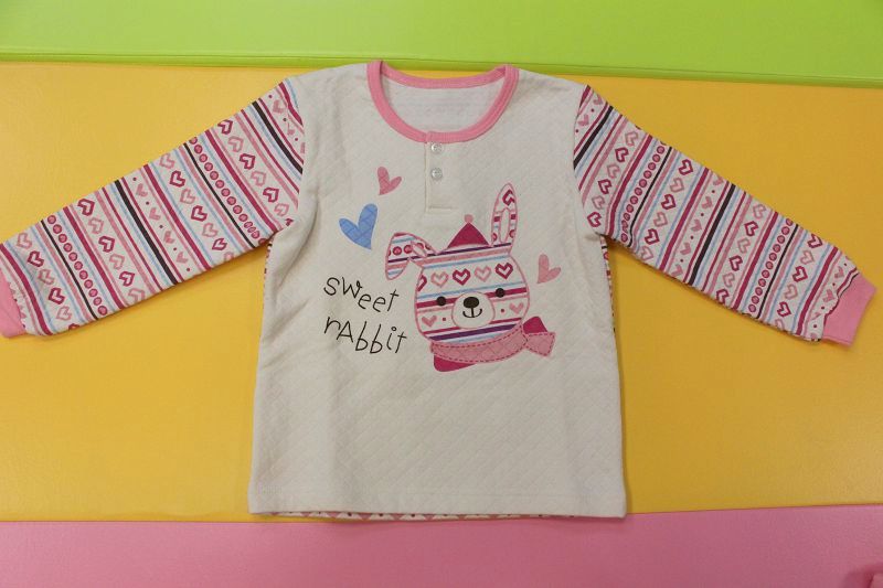 【換季回饋現折50元】《韓國with organic》冬厚有機棉家居服(適1~7歲)