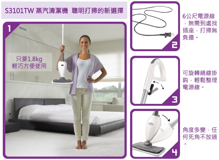 Shark 鯊科蒸汽地面清潔機