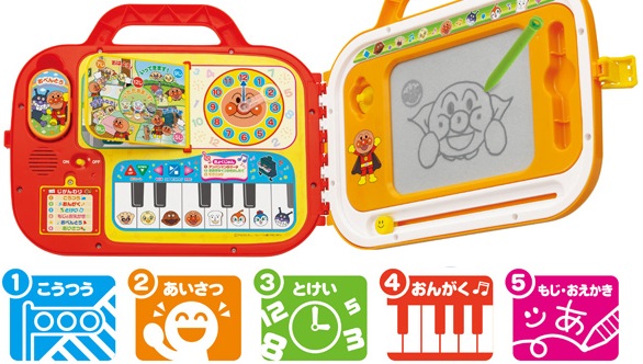 【預購團】麵包超人玩具團》音樂+畫板豪華組 / 冰淇淋甜點店 / 磁性畫板 / 彩色筆圖畫本 