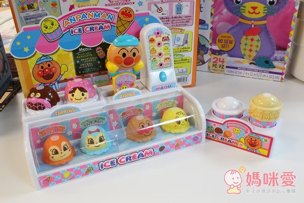 【預購團】麵包超人玩具團》音樂+畫板豪華組 / 冰淇淋甜點店 / 磁性畫板 / 彩色筆圖畫本 