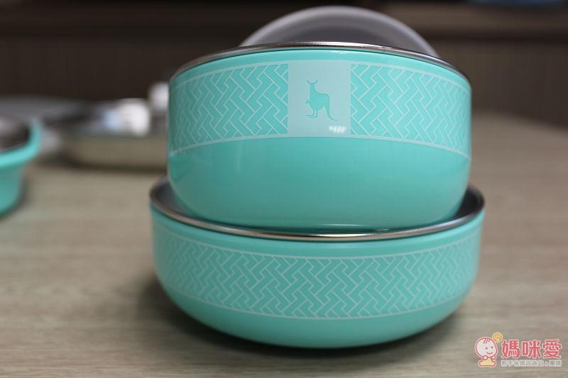 美國 Kangovou 小袋鼠不鏽鋼餐具組