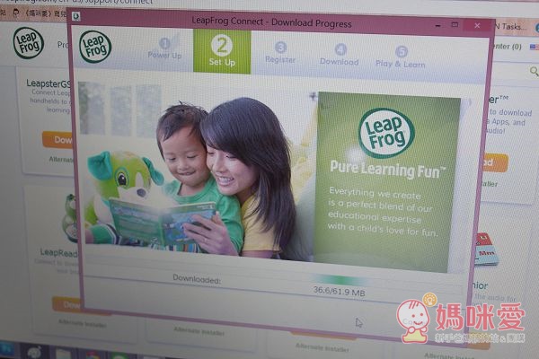 《美國Leap frog》全英幼兒電子閱讀小狗 / 點讀筆