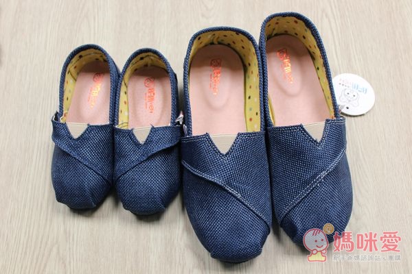 台灣好品質【布布童鞋】勃肯親子鞋  / 單寧帆布親子鞋 / 優雅蝴蝶結媽媽公主鞋
