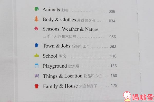 台灣麥克出版「寶寶的第一本圖畫字典」
