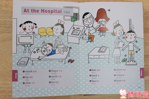 台灣麥克出版「寶寶的第一本圖畫字典」