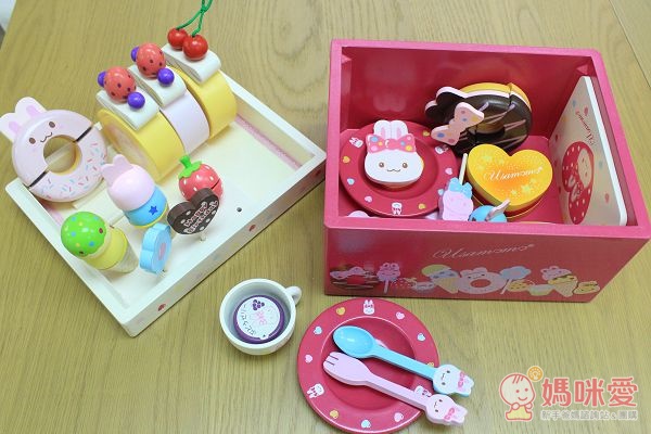 【日本Mother Garden】質感木頭玩具  / 布玩具 / 手提有聲廚房扮家家酒
