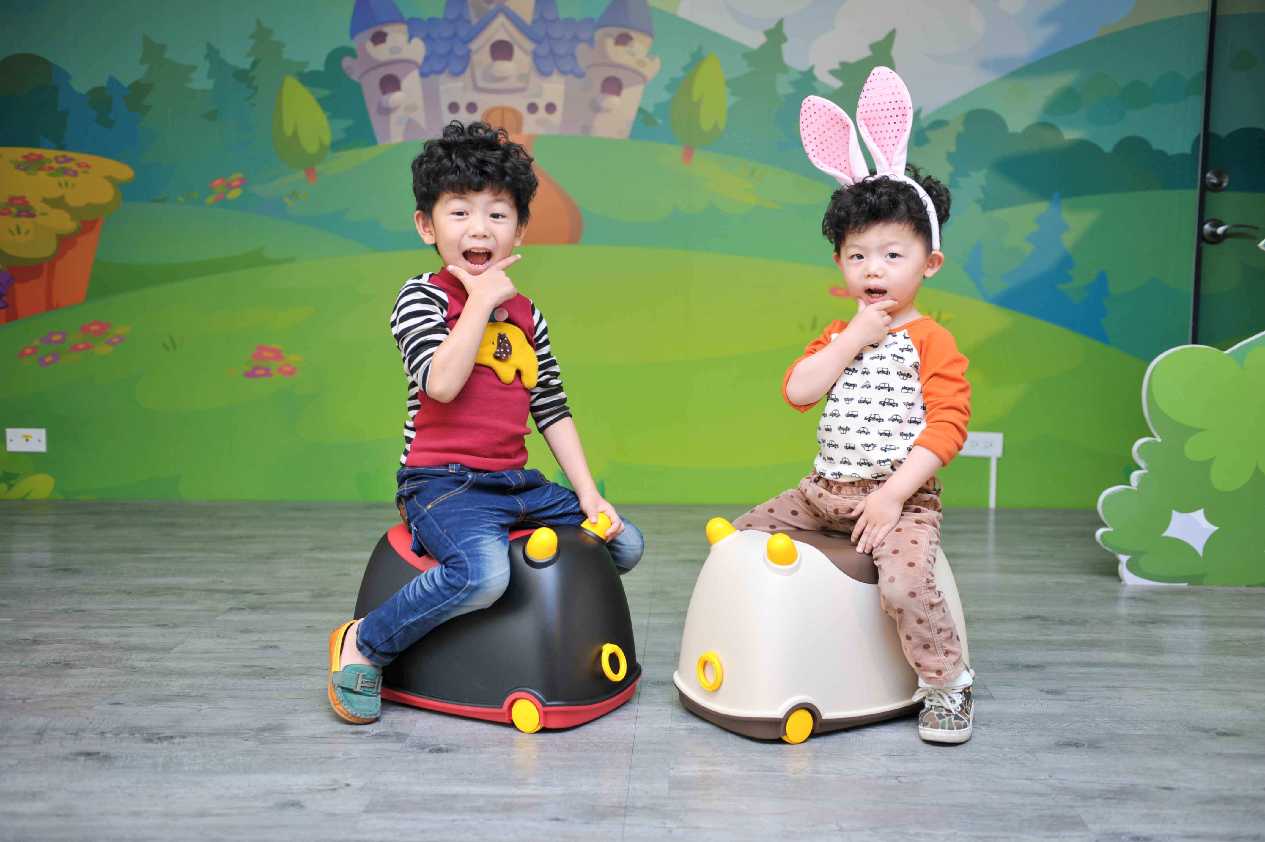 【樹德SHUTER】 兒童收納桌椅組 / 玩具收納