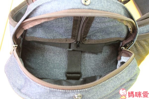 太神奇！韓國時尚款《 Sinbii坐墊式背巾 》多重置物空間 外出收納方便 