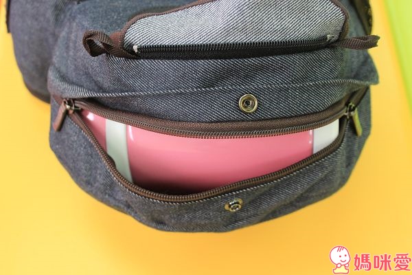 太神奇！韓國時尚款《 Sinbii坐墊式背巾 》多重置物空間 外出收納方便 