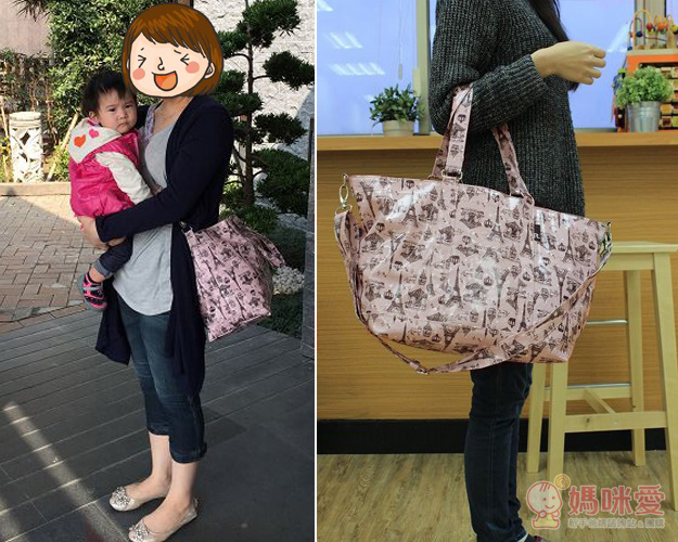 日本 ROOTOTE：MammyRoo 防潑水大容量  2 way 媽媽包