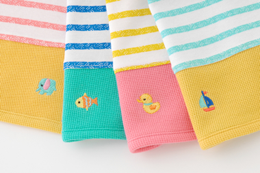 【現貨團】《日本 Chuckle Baby》60-70cm新生兒秋季服飾 粉嫩連身衣 / 包屁衣