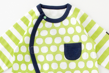 【現貨團】《日本 Chuckle Baby》60-70cm新生兒秋季服飾 粉嫩連身衣 / 包屁衣