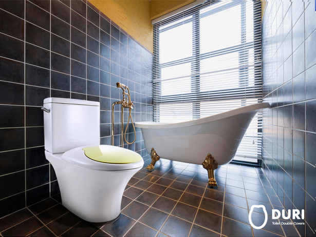 外型簡潔優雅，放在浴室也不會覺得太跳 TONE