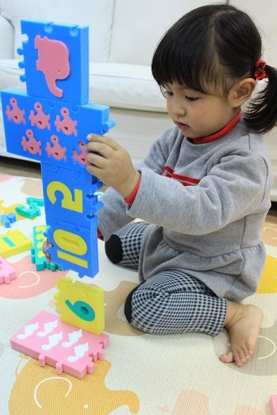 Kumon - 日本製 數字配對知育玩具
