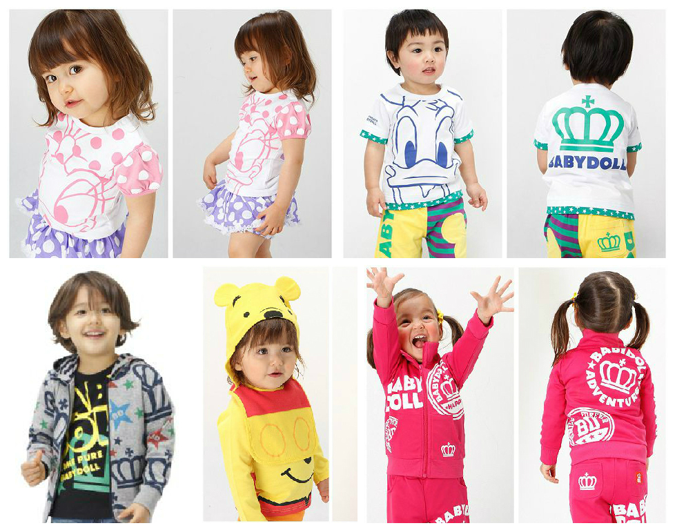 【預購團】日本童裝潮牌 Baby doll 迪士尼造型服飾 / 運動外套 / 創意圍兜