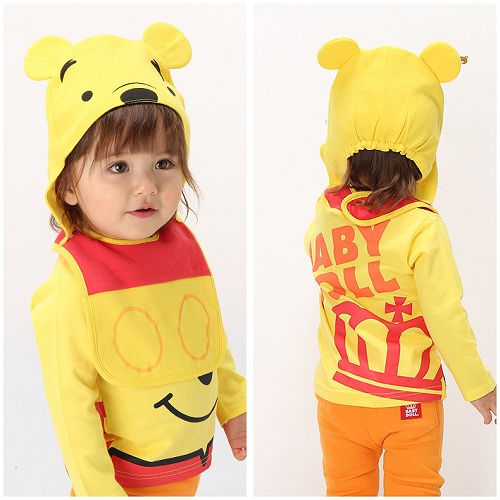 【預購團】日本童裝潮牌 Baby doll 迪士尼造型服飾 / 運動外套 / 創意圍兜