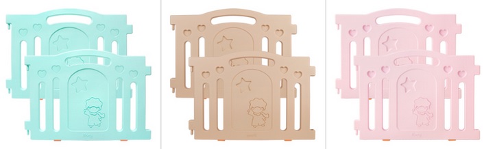 一樣有三種顏色,每一組都有兩片門片^^