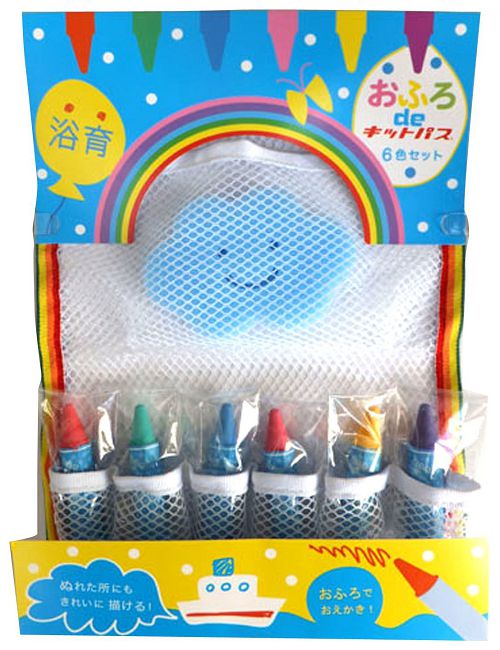 【預購團】打造浴室小樂園《日本創意洗澡玩具》Kitpas水性畫筆 / 麵包超人玩翻天花灑