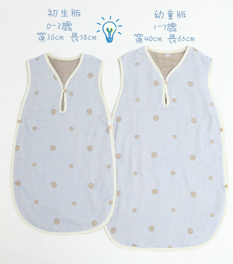 日本設計x台灣縫製【MARURU】手作六層/五層紗 ❤ 防踢背心/點點被/服飾（新品加入！）