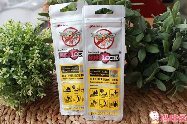 Bugslock 防蚊手環 ✪ Lafe's Organic 有機防蚊液