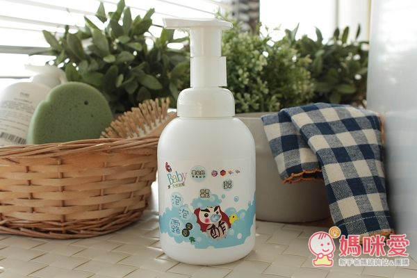 Baby天然木酢艾草泡泡露340ml