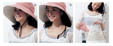 【預購團】日本遮陽帽二入免運❤帥氣男童/俏麗女童/淑女媽咪款