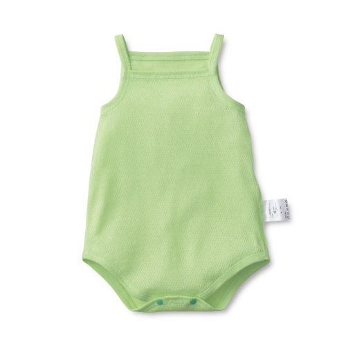 女寶細肩帶洞洞包屁衣