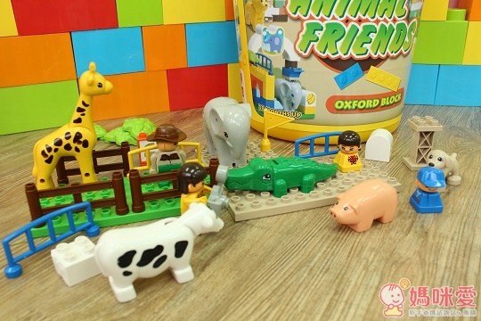 《OXford積木》大型桶裝積木/迷你小積木 ❤ 創意思考動手玩