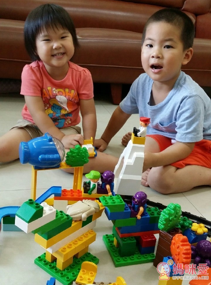 《OXford積木》大型桶裝積木/迷你小積木 ❤ 創意思考動手玩