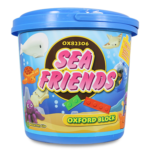 《OXford積木》大型桶裝積木/迷你小積木 ❤ 創意思考動手玩