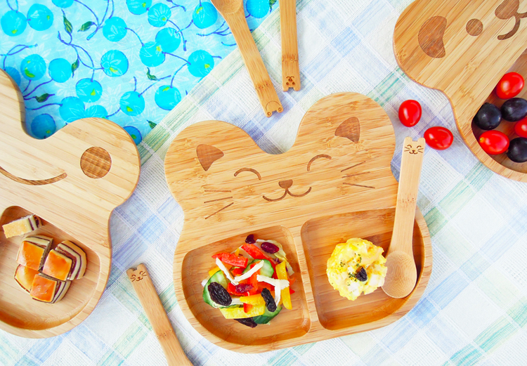 la-boos 純天然竹製兒童餐具